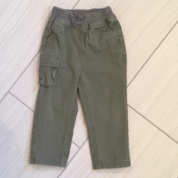 Set of 3 Hanna Andersson khaki pants 3T - Picture 2 of 13